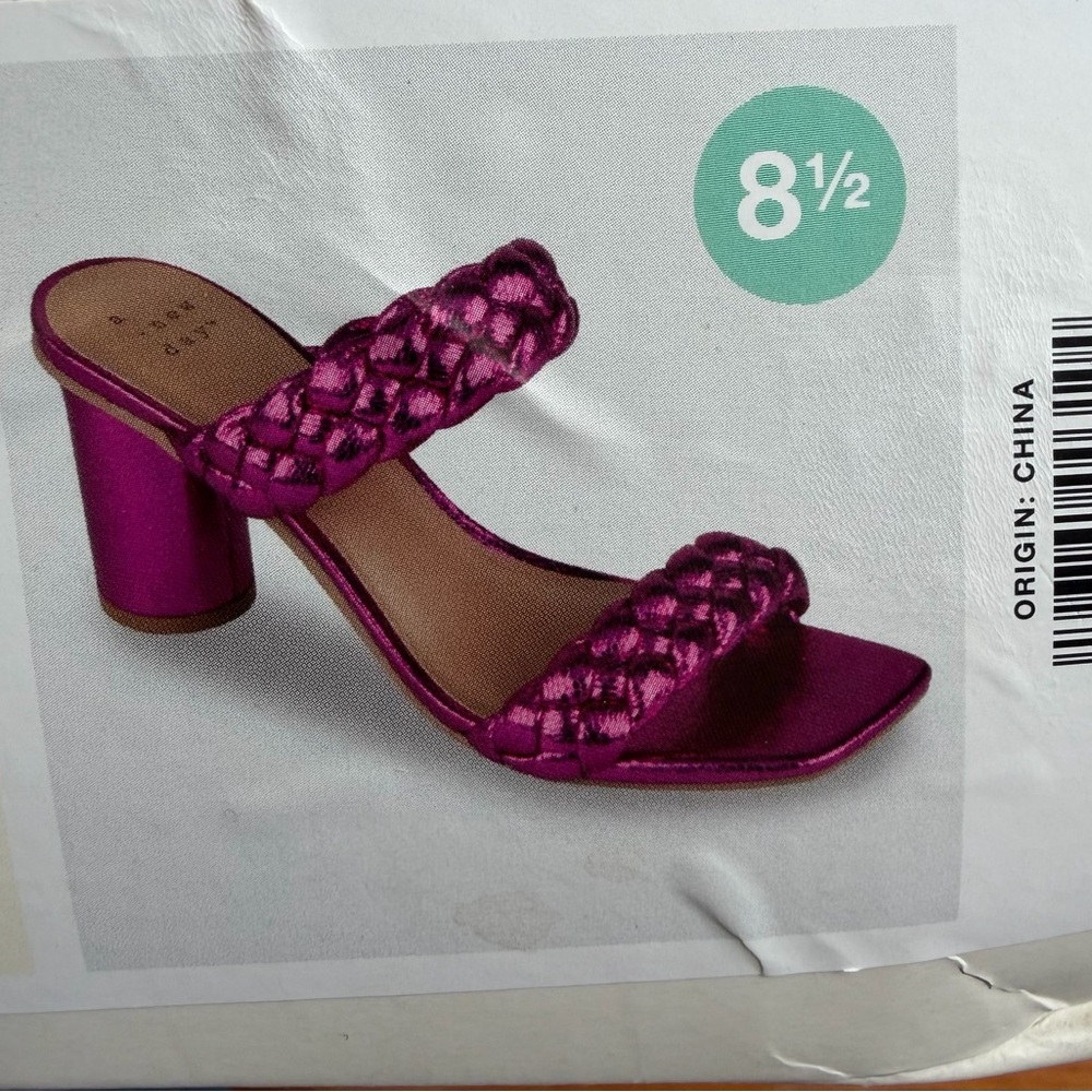 A New Day Women's Braided Heels - Picture 6 of 8